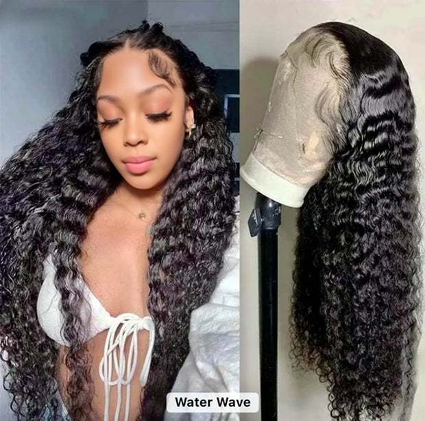 Brazilian Deep Wave Lace Closure Wig