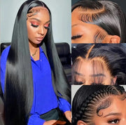 Brazilian Straight Lace Closure Wig