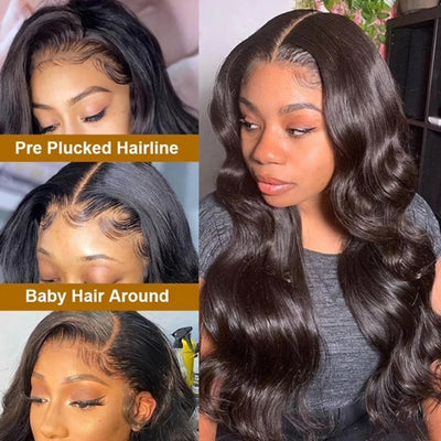 Brazilian Body Wave  Lace Closure Wig