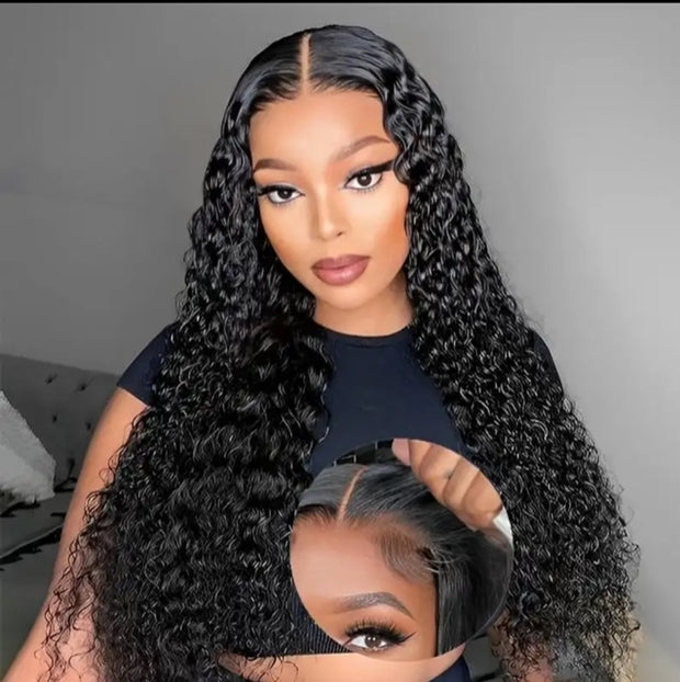 Brazilian curly Lace Closure Wig