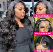 Brazilian Loose Wave Lace Closure Wig