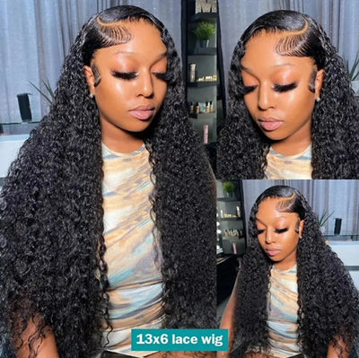 Brazilian Water Wave Lace Frontal Wig