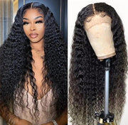 Brazilian Water Wave Lace Closure Wig