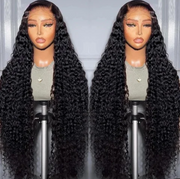 Brazilian Deep Wave Lace Closure Wig